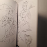 Ben Caldwell Dare Detectives 9 SIGNED Sketchbooks Animation Art Book