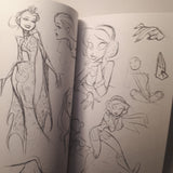 Ben Caldwell Dare Detectives 9 SIGNED Sketchbooks Animation Art Book