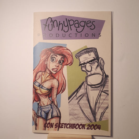 Tom Bancroft & Robert Corley Disney Animators Sketch Art Book SIGNED
