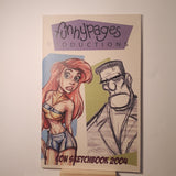 Tom Bancroft & Robert Corley Disney Animators Sketch Art Book SIGNED