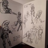 Tom Bancroft & Robert Corley Disney Animators Sketch Art Book SIGNED