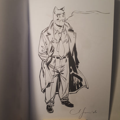 Juanjo Guarnido Blacksad Sketchbook Sketch Art Book SIGNED
