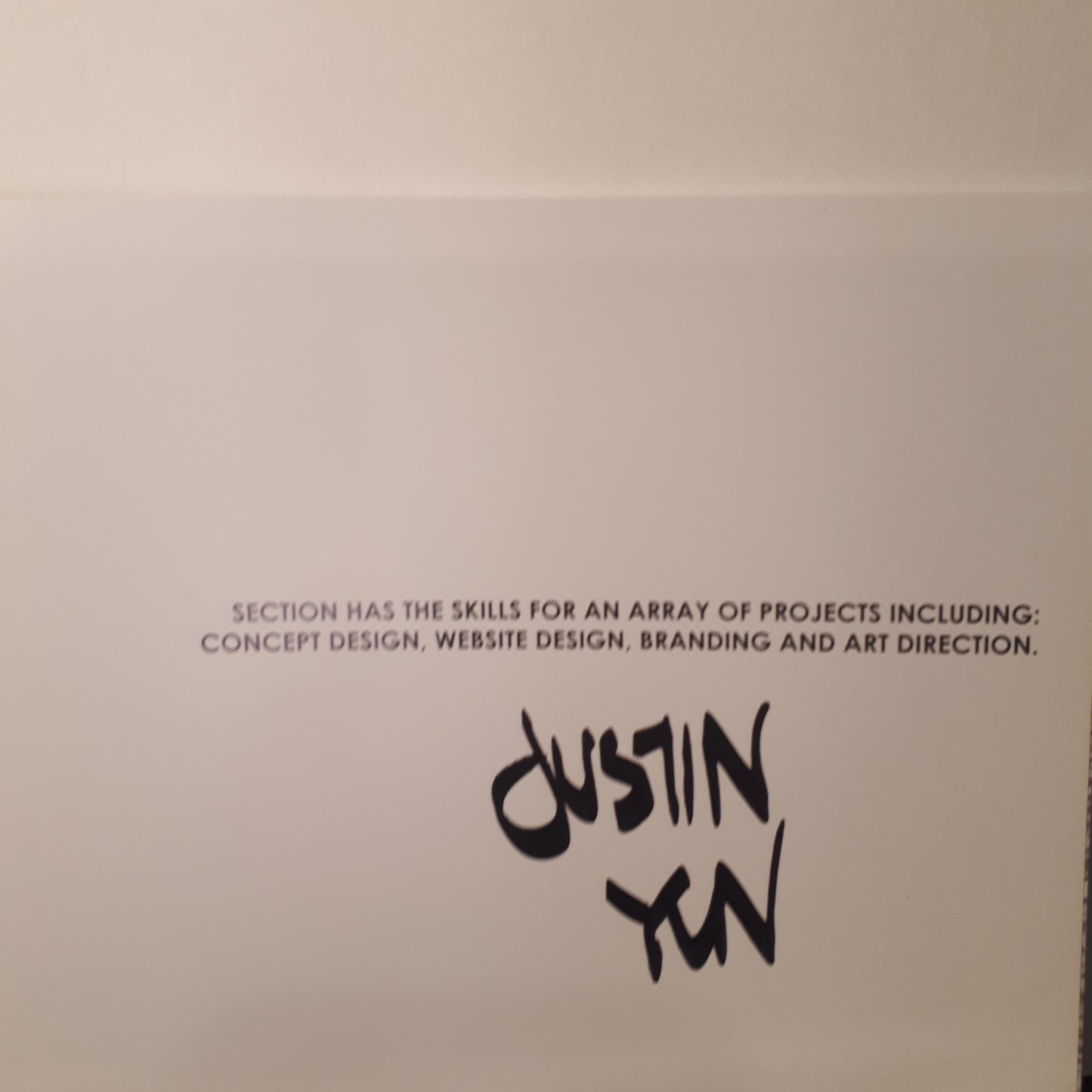 Section: Sketch Art Book by Justin Yun