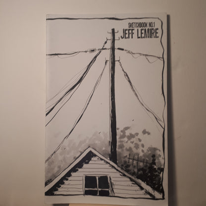 Jeff Lemire Sketchbook Sketch Art Book