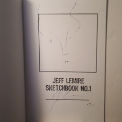 Jeff Lemire Sketchbook Sketch Art Book