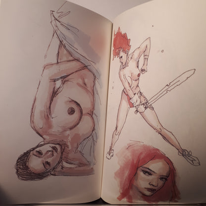 Leniel Yu Rough Works Sketchbook - Signed
