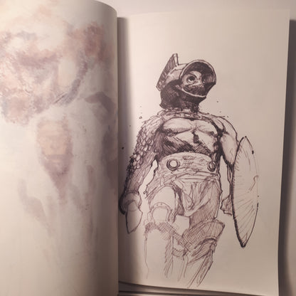 Leniel Yu Rough Works Sketchbook - Signed