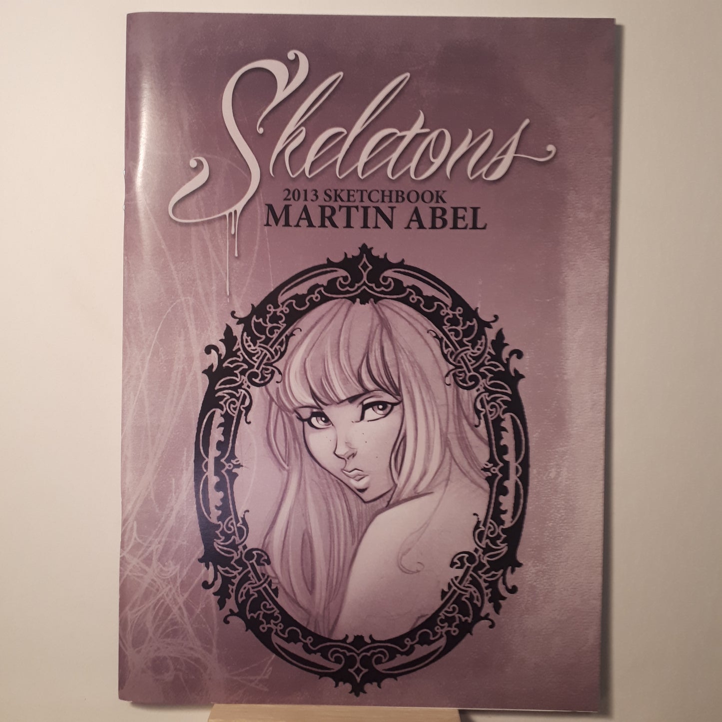 Martin Abel SDCC Skeleton Sketch Art Book Sketchbook SIGNED
