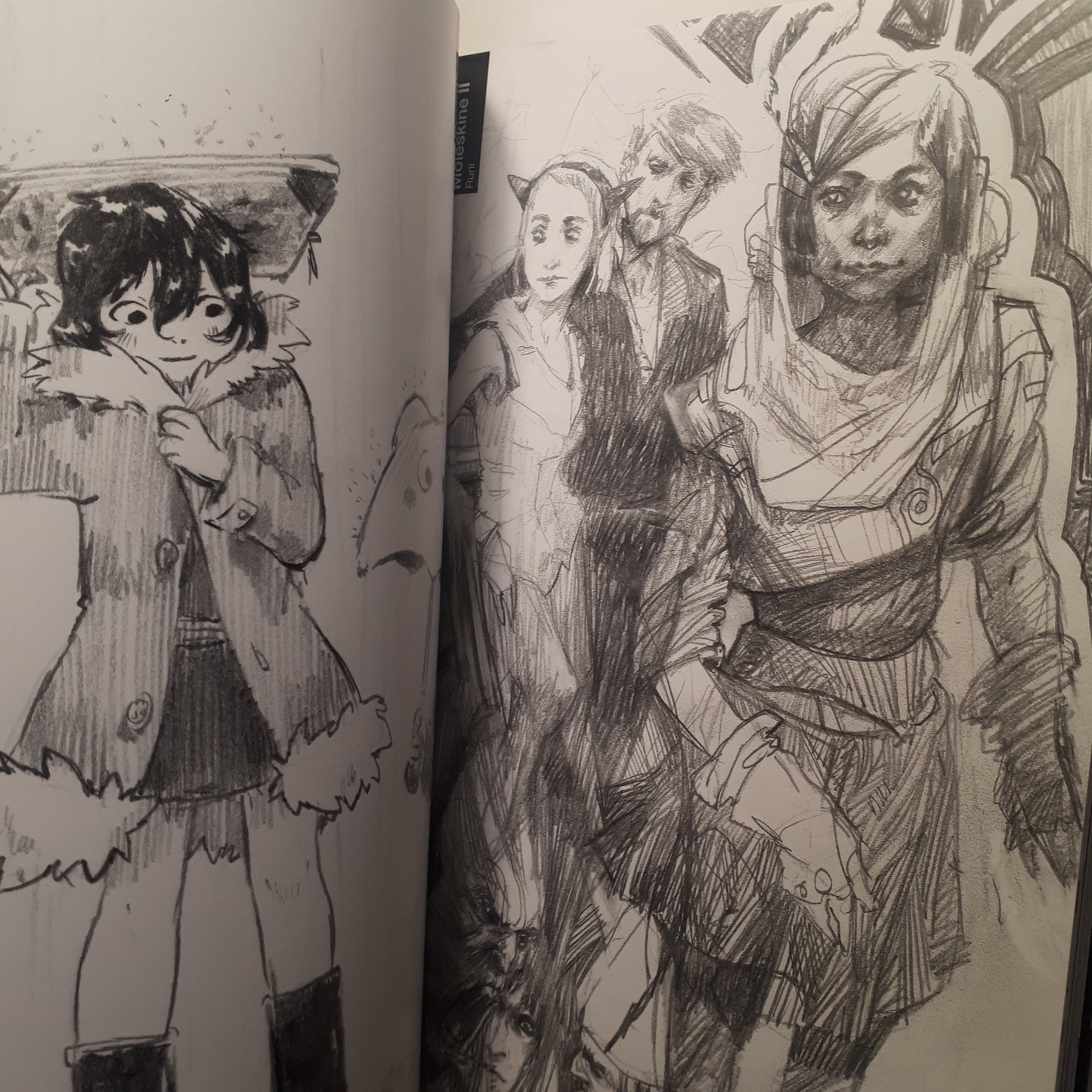 Shuffle: Carnet De Croquis Concept Art Sketchbook