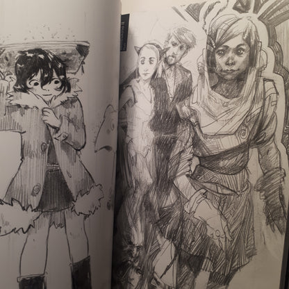 Shuffle: Carnet De Croquis Concept Art Sketchbook