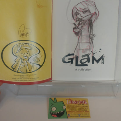 Glam Vol 1 Javier Guzman Girls Sketches Sketchbook SIGNED.