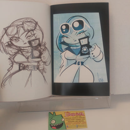 Glam Vol 1 Javier Guzman Girls Sketches Sketchbook SIGNED.