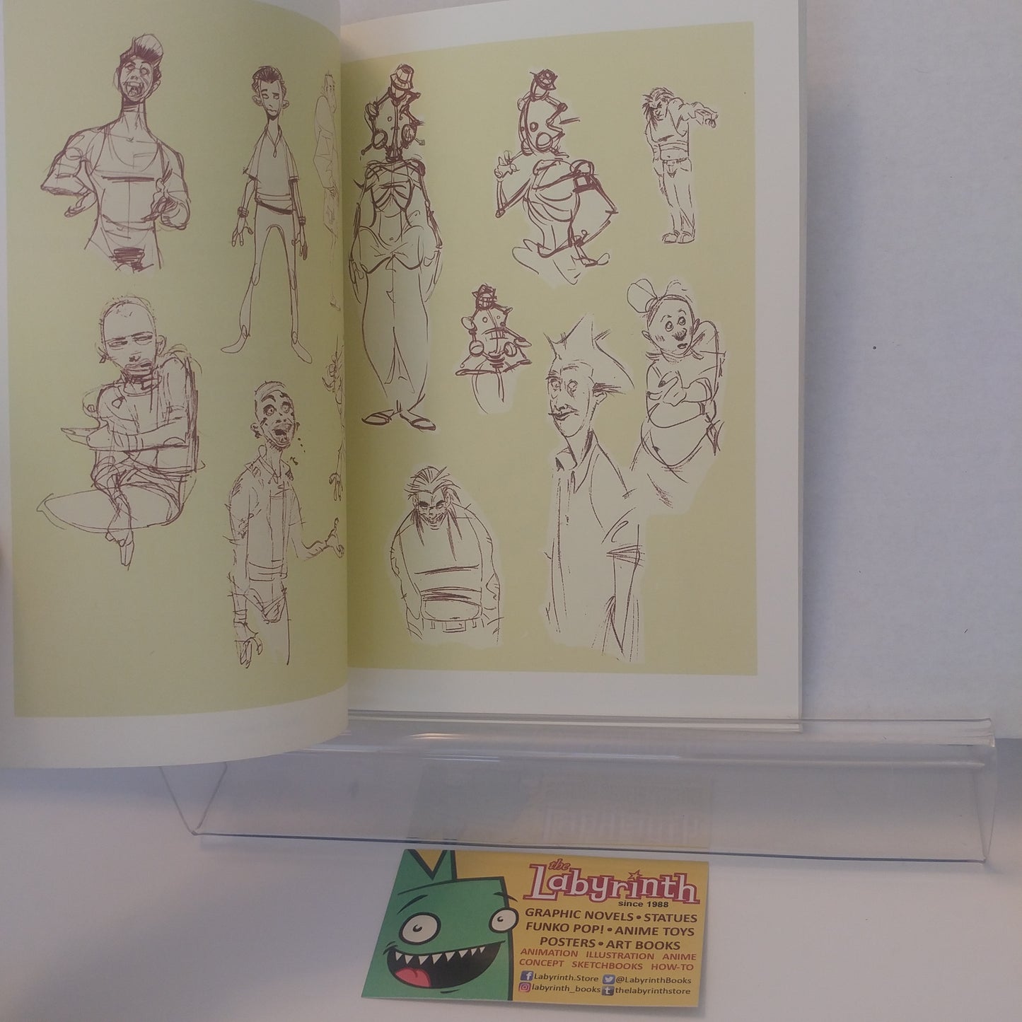 Octavio Rodriguez Cano Scribbles 1 Sketch Art Book Pixar Artist