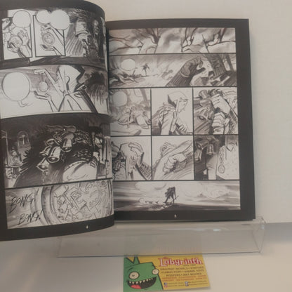 Brigada Sketch Storyboards Art Book Sketchbook SIGNED Enrique Fernandez