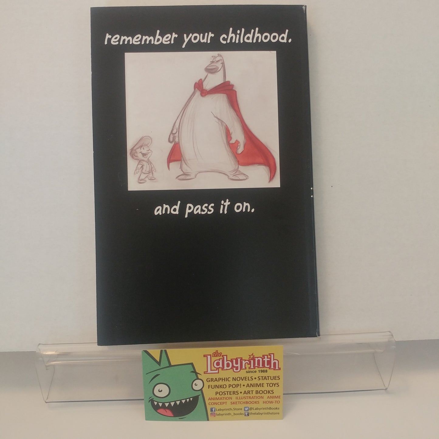 Mike Kunkel Herobear & Kid Flipbook - Disney Animator Calvin & Hobbes influence