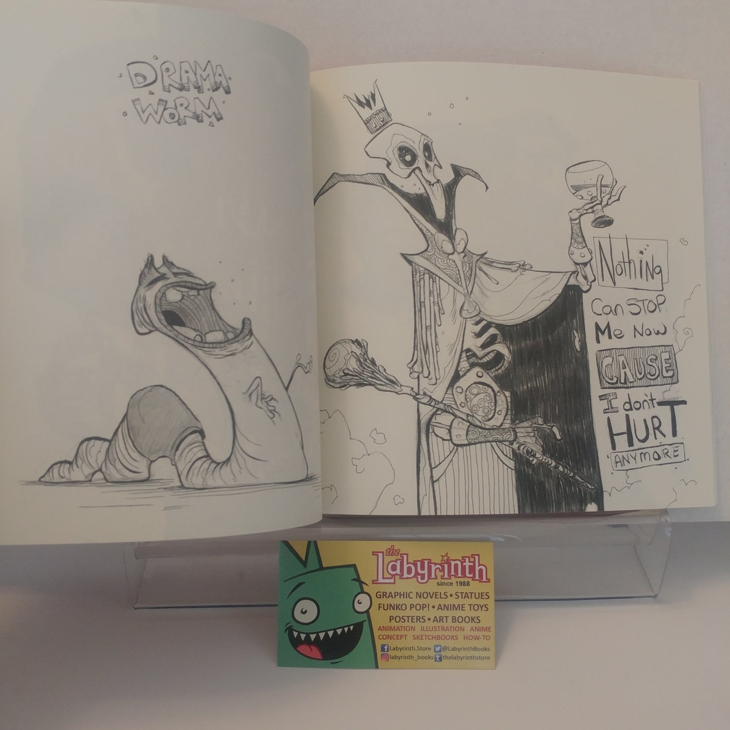Brett Bradley Bean Sketches SIGNED Sketch Art Book Sketchbook Character Design