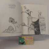 Brett Bradley Bean Sketches SIGNED Sketch Art Book Sketchbook Character Design