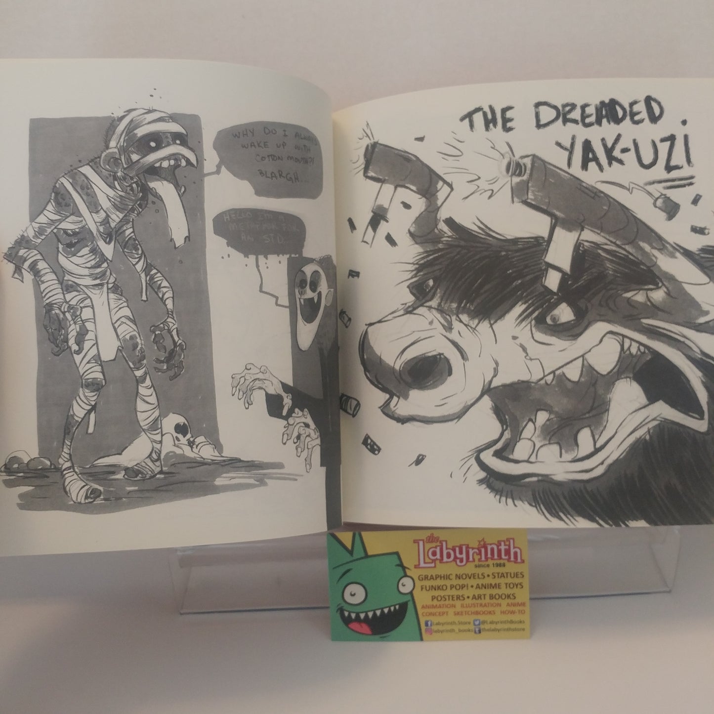 Brett Bradley Bean Sketches SIGNED Sketch Art Book Sketchbook Character Design