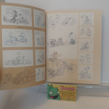 Comix Buro Fane Sketch Art Book SIGNED Ltd. Edition Sketchbook