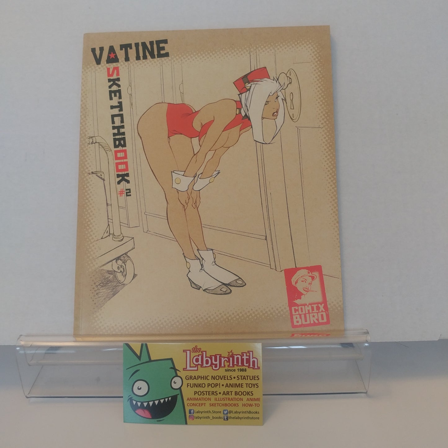 Comix Buro Vatine 2 Sketch Art Book Girl Sketchbook