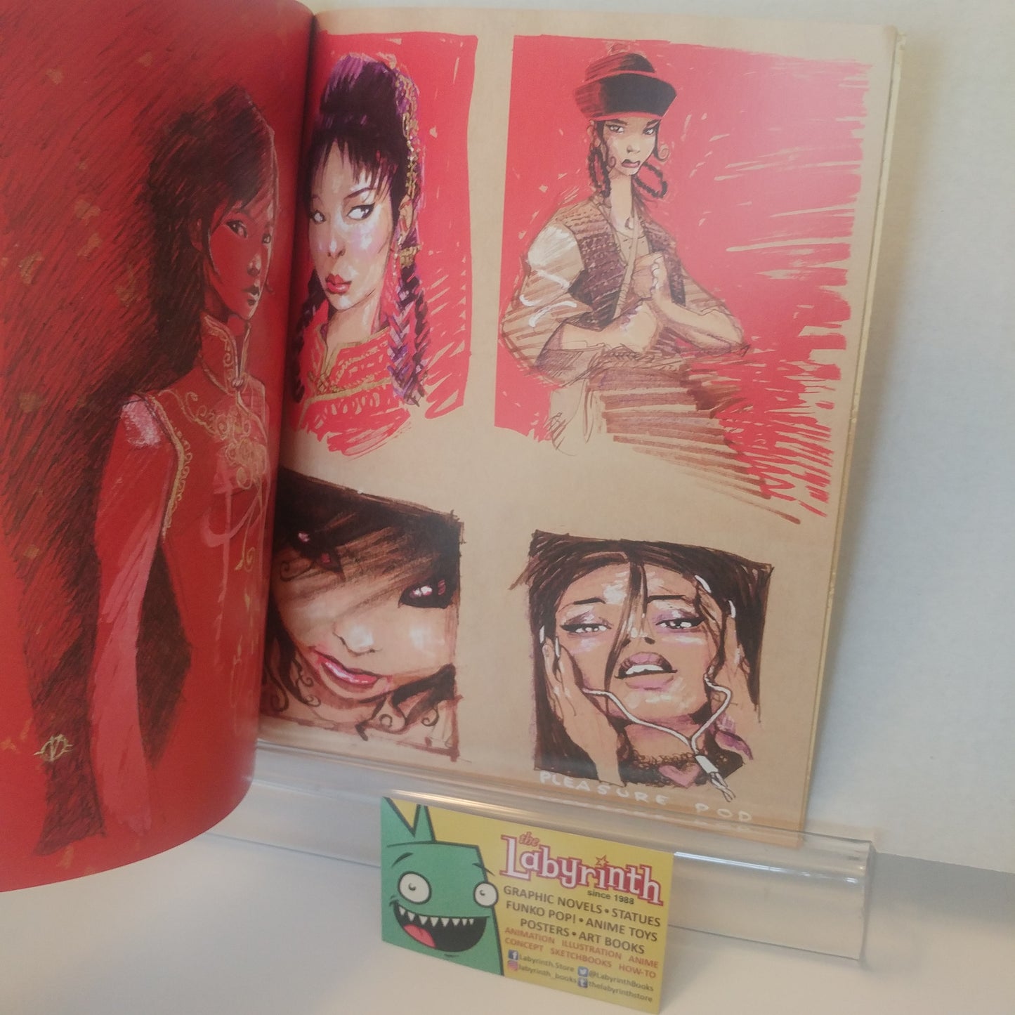Comix Buro Vatine 2 Sketch Art Book Girl Sketchbook