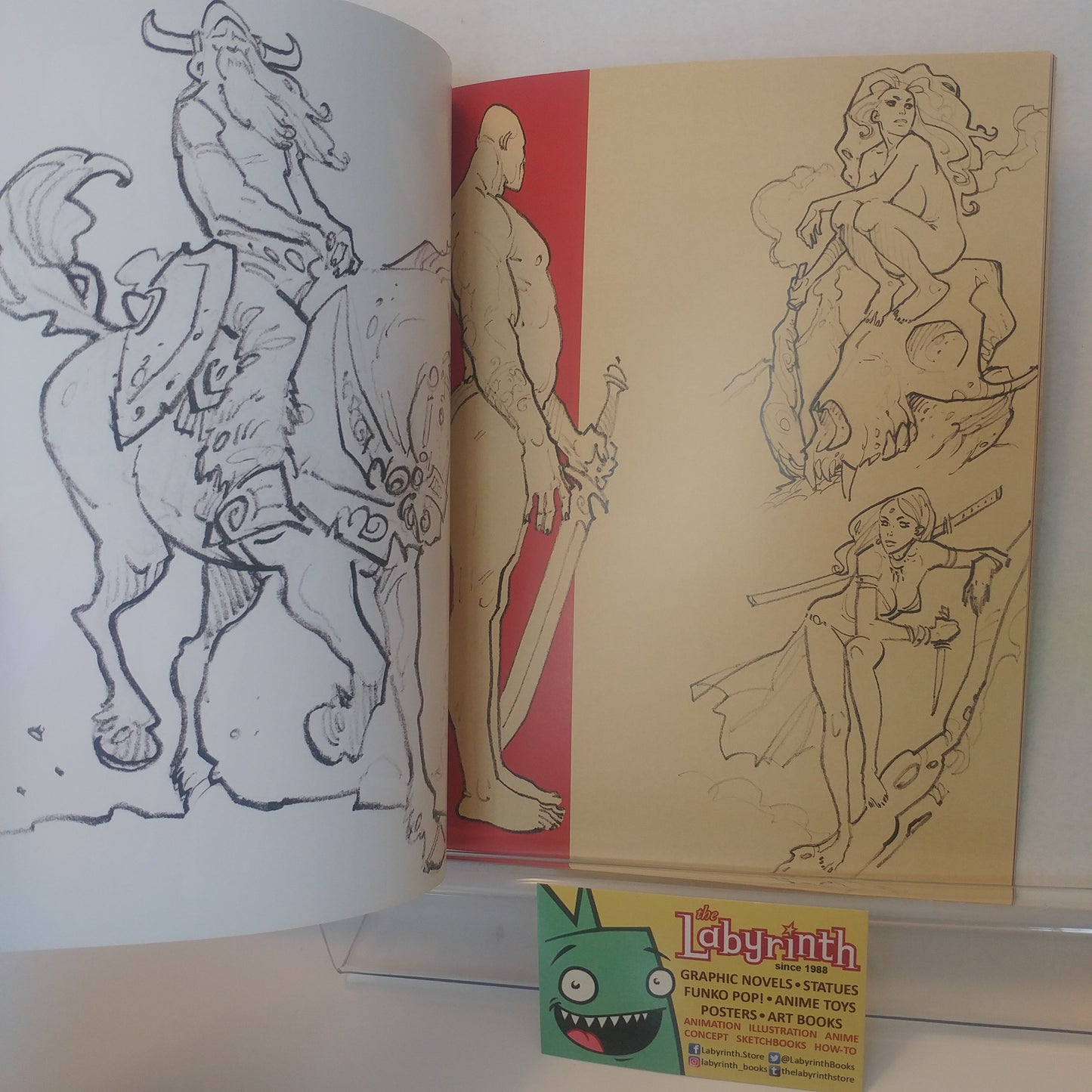 Comix Buro Cassegrain 3 Sketch Art Book Girl Sketchbook SIGNED