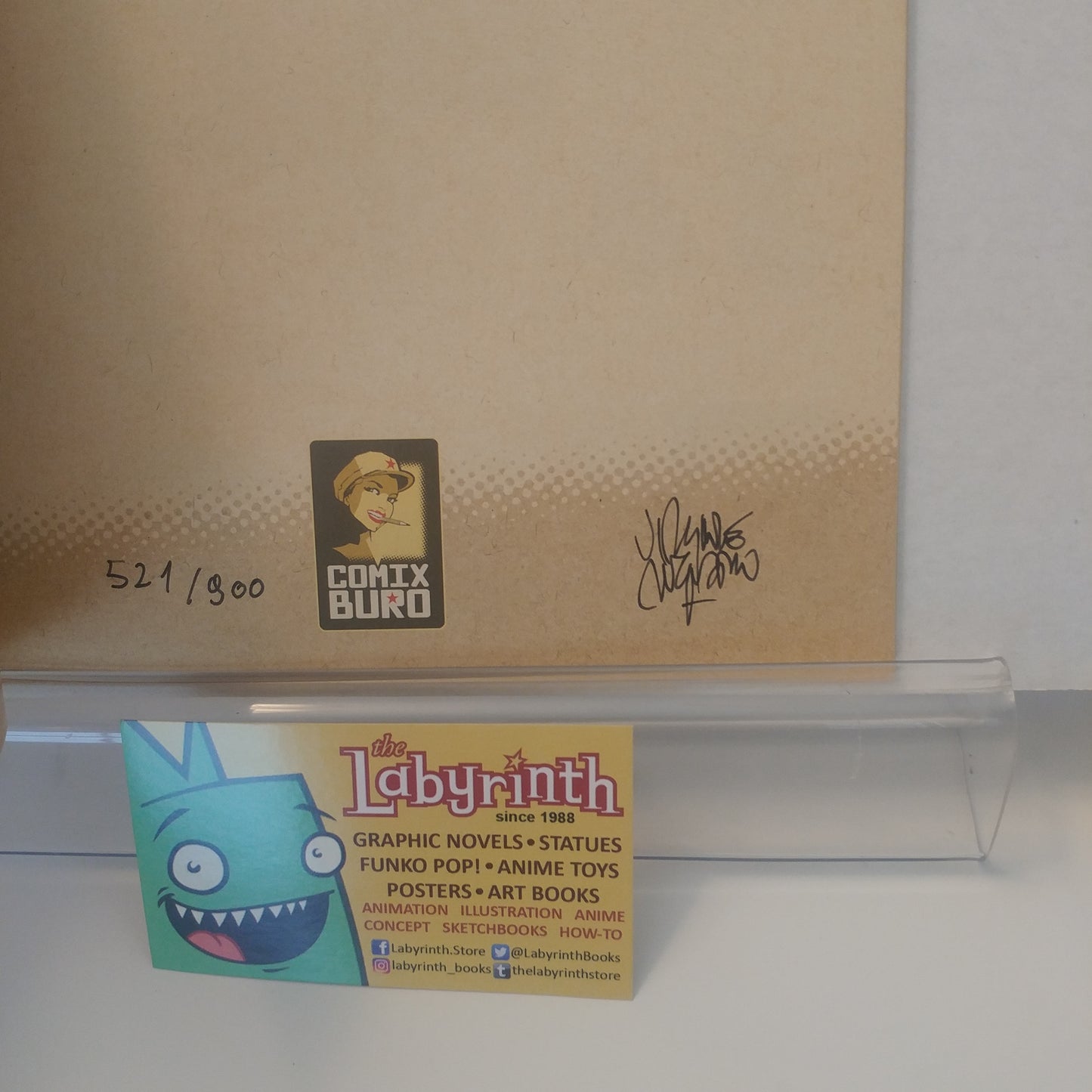 Comix Buro Augustin Sketch Art Book SIGNED Sketchbook