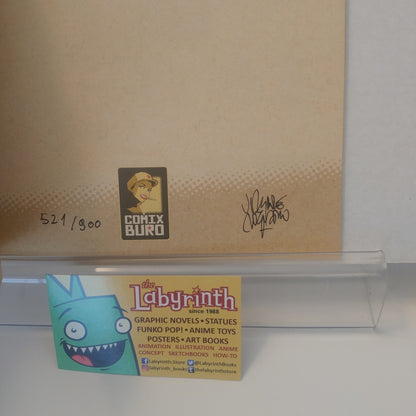 Comix Buro Augustin Sketch Art Book SIGNED Sketchbook