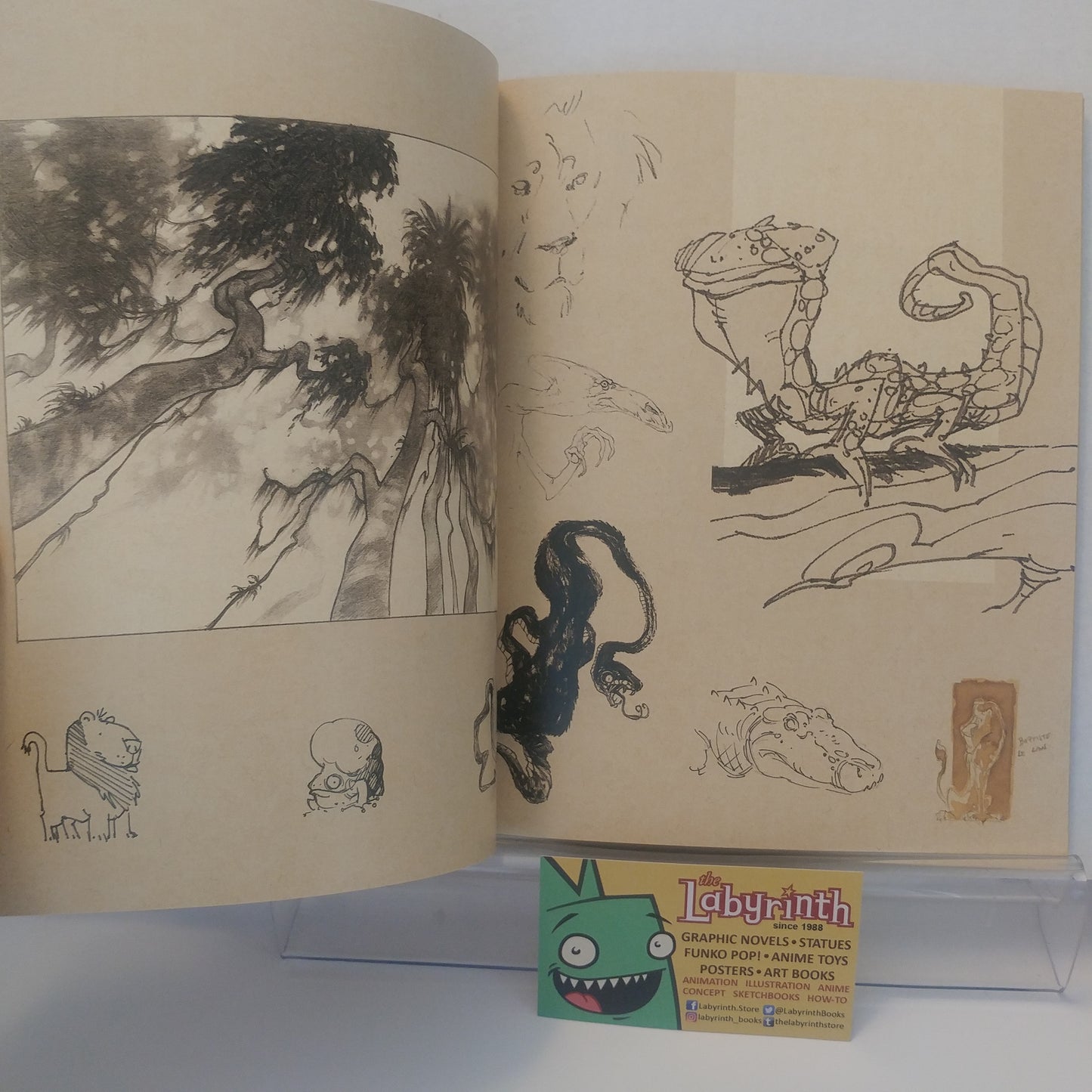 Comix Buro Augustin Sketch Art Book SIGNED Sketchbook