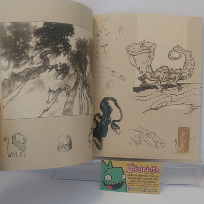 Comix Buro Augustin Sketch Art Book SIGNED Sketchbook