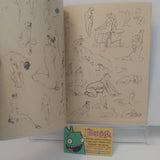 Comix Buro Augustin Sketch Art Book SIGNED Sketchbook
