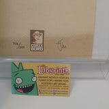 Comix Buro Mathot Sketch Art Book SIGNED Sketchbook