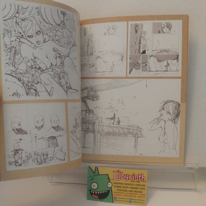 Comix Buro Bengal Sketch Art Book SIGNED Sketchbook