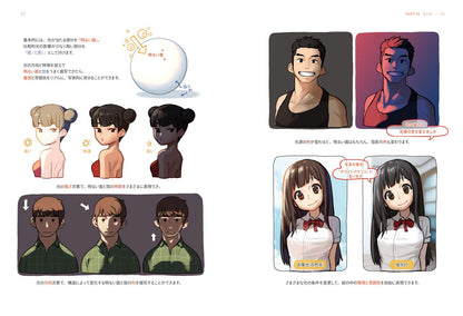 Colouring Tutorial: Let's Draw a Three-Dimensional Character