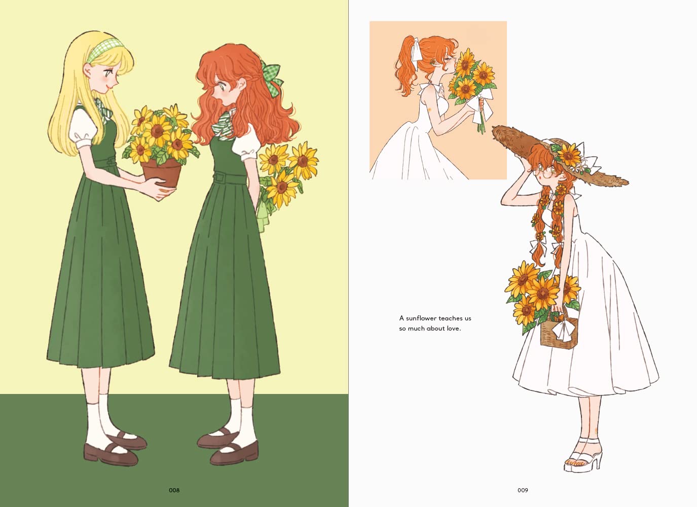 SOLEIL TANAKA ILLUSTRATION LOOKBOOK