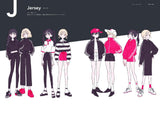 FASHION ILLUSTRATION BOOK ART OF TANAKA
