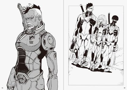 Acky Bright BW (Art Book)