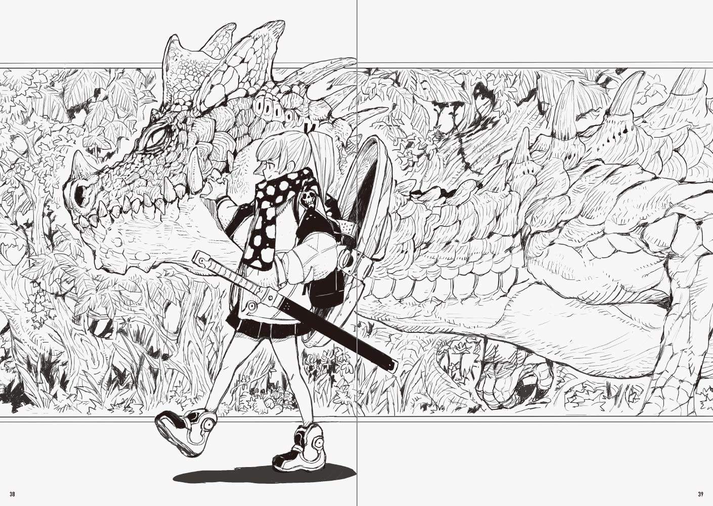 Acky Bright BW (Art Book)