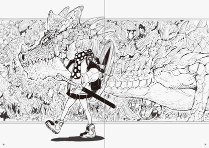 Acky Bright BW (Art Book)