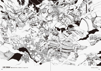 Acky Bright BW (Art Book)