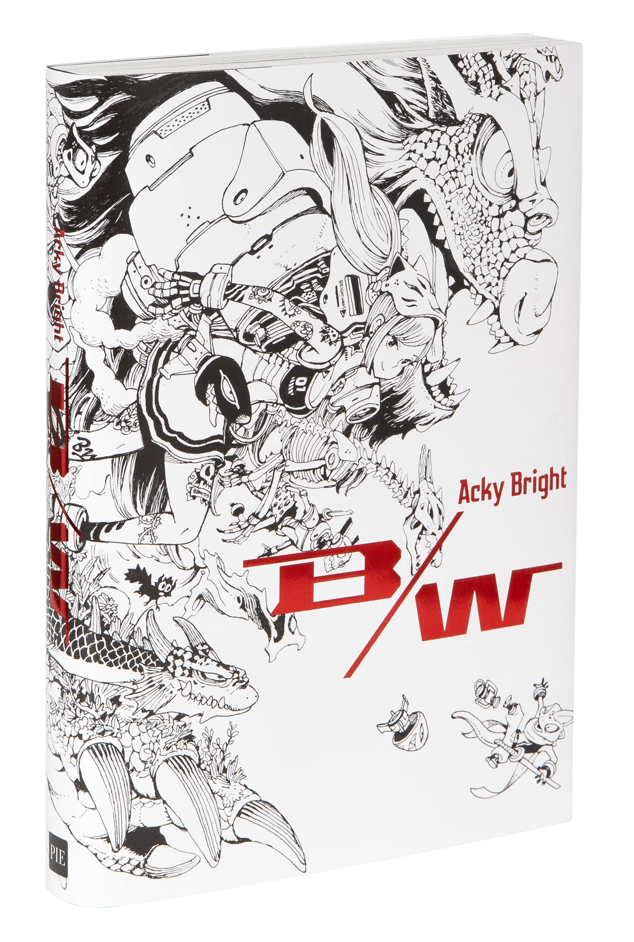 Acky Bright BW (Art Book)