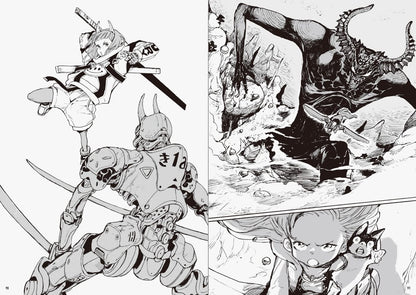 Acky Bright BW (Art Book)