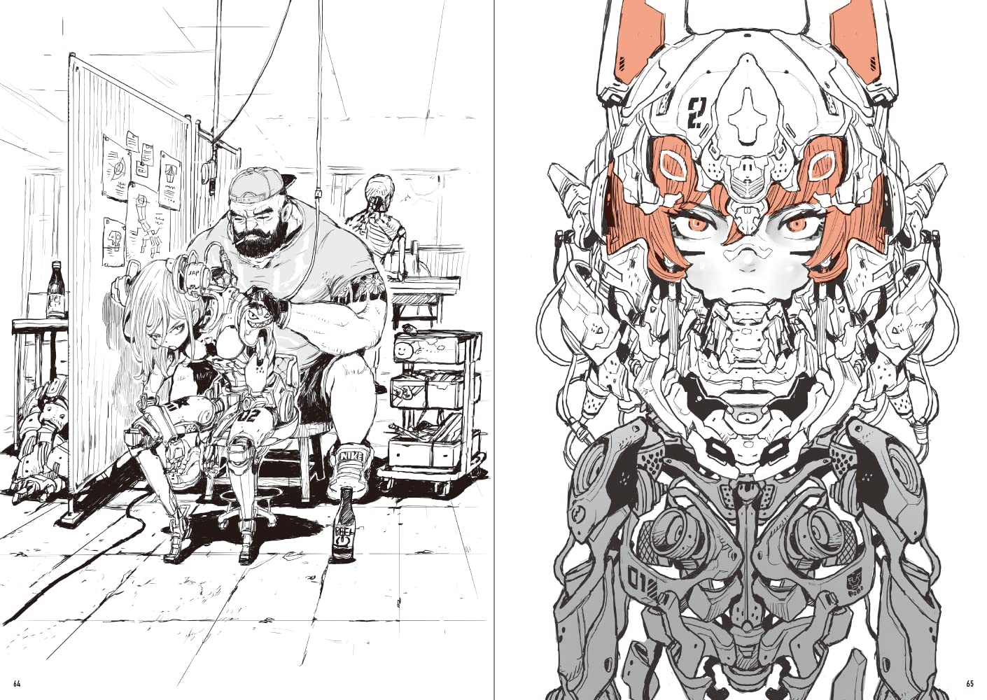 Acky Bright BW (Art Book)
