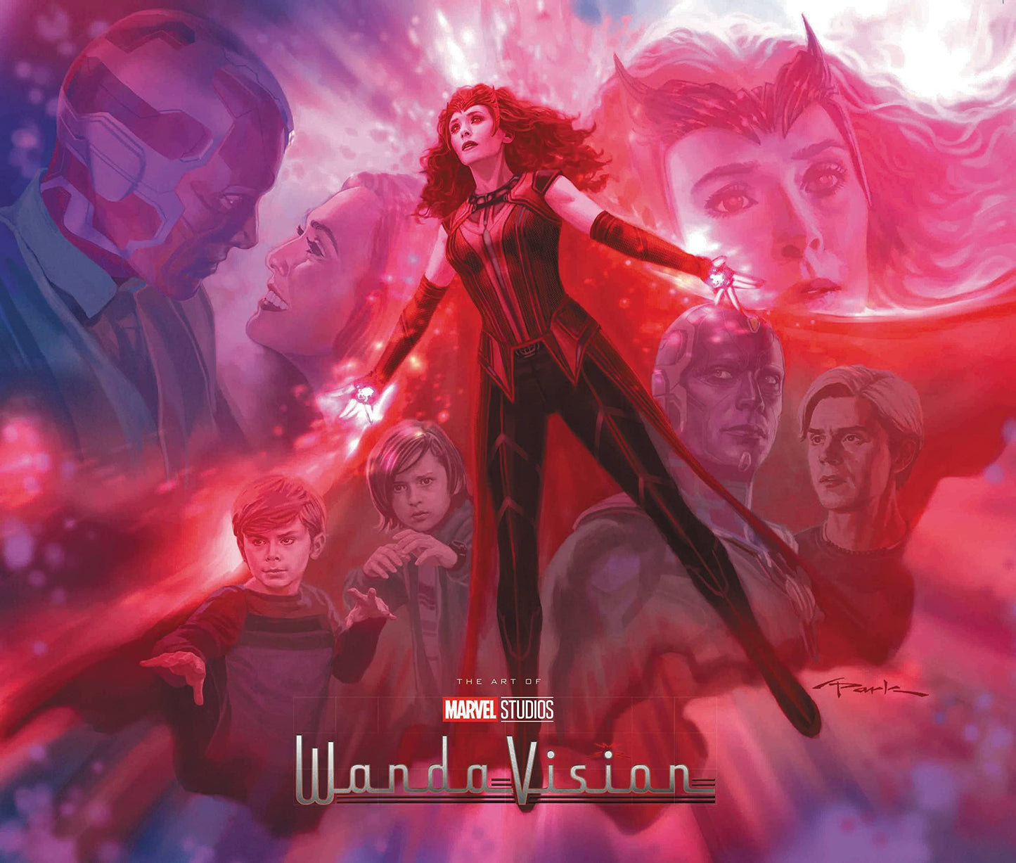 MARVELS WANDAVISION ART SERIES HC