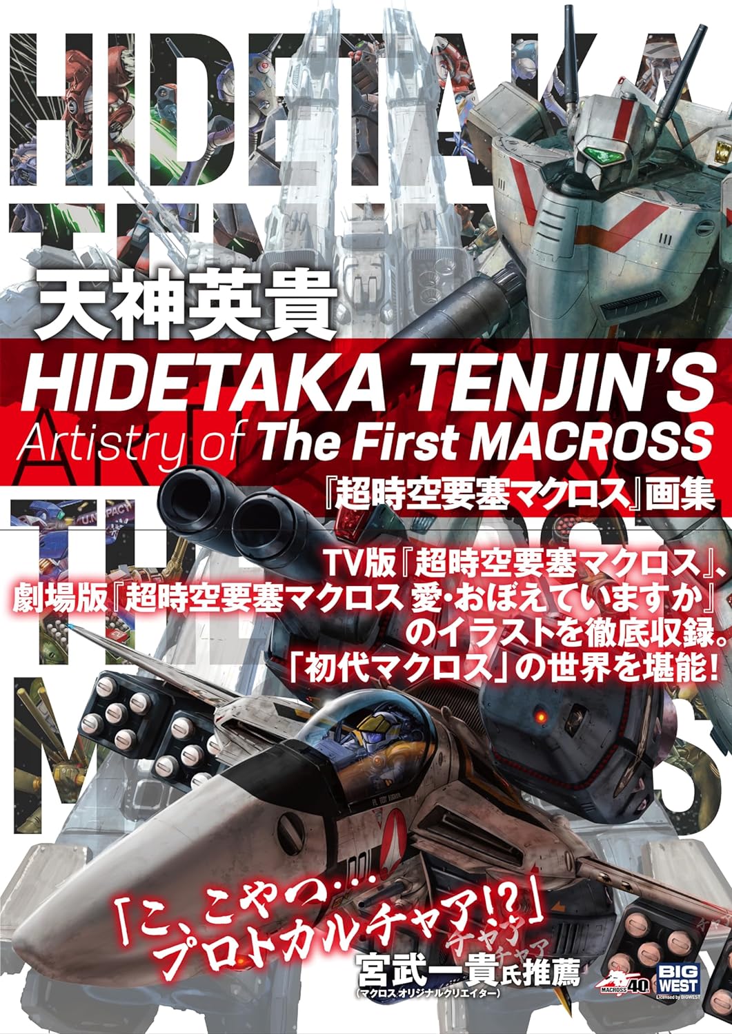 HIDETAKA TENJINS ARTISTRY OF THE FIRST MACROSS