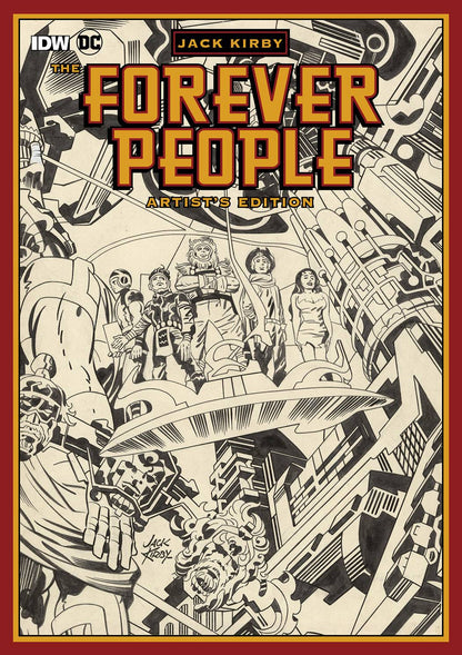 Jack Kirby's Forever People Artist's Edition Hardcover (IDW Publishing)