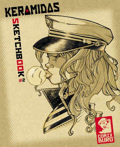 Comix Buro Keramidas 2 Sketchbook Sketch Art Book