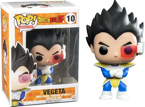 vegeta funko pop in dragon ball z box