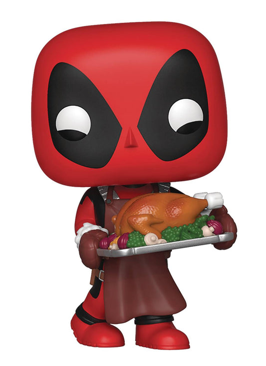 POP MARVEL HOLIDAY DEADPOOL VINYL FIGURE