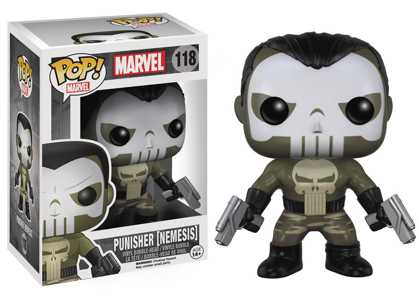 POP MARVEL NEMESIS PUNISHER VINYL FIGURE